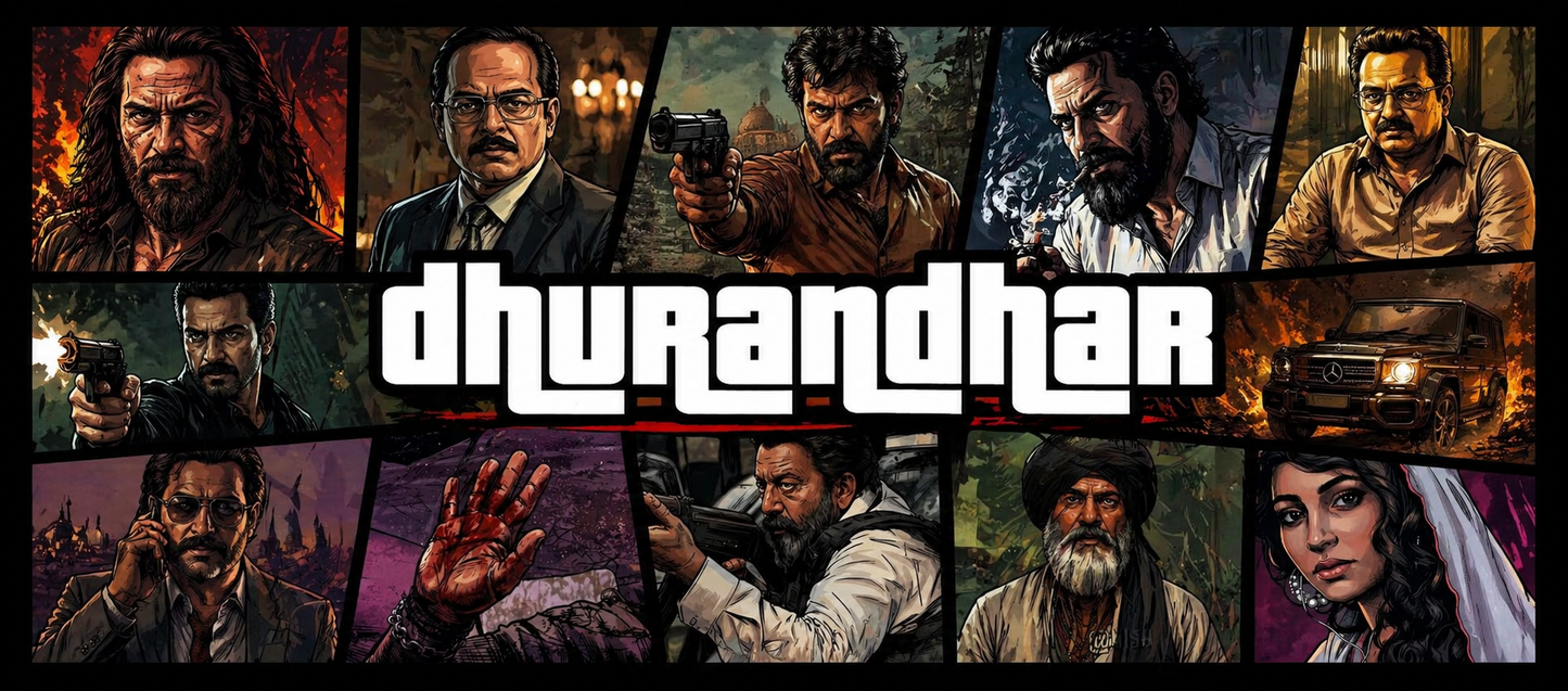 Dhurandhar Mug - Black Mug