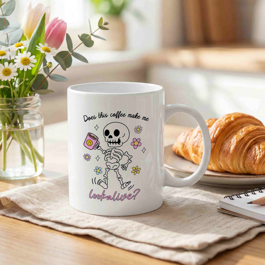 Does This Coffee Make Me Look Alive?