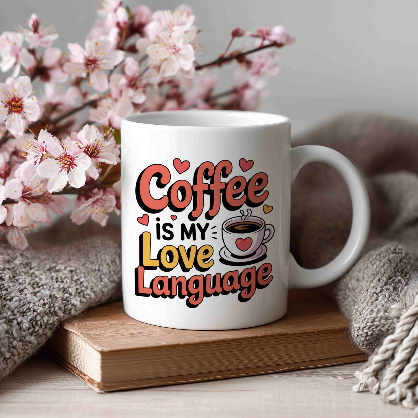 Coffee is My Love Language Mug ☕❤️