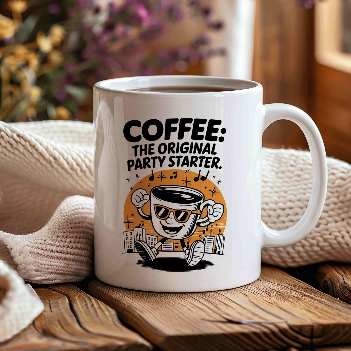 Coffee: The Original Party Starter Mug ☕😎