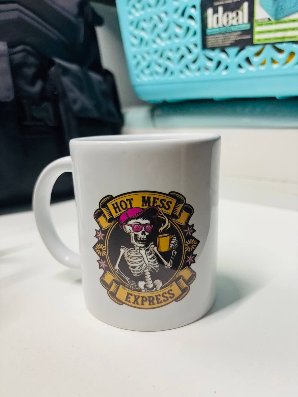 Hot Mess Express Mug 💀☕